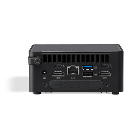 Asus NUC 14 Pro RNUC14RVHV500000I - mini PC - AI Ready - Core Ultra 5 135H 1.7 GHz - 0 GB - no HDD