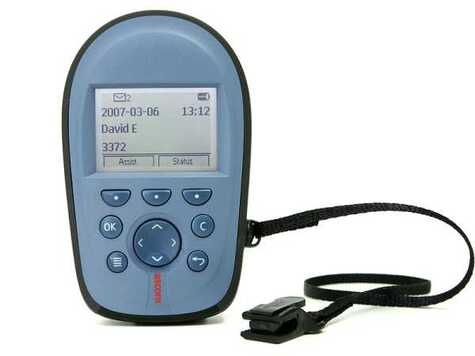 Ascom A71, advanced A72-way transmitter/receiver with alarmbutton,battery included