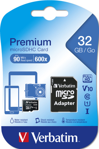 Verbatim 32GB microSDHC