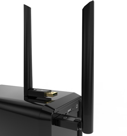 CONCEPTRONIC Long Range Bluetooth 5.3 USB Adapter - External Antenna