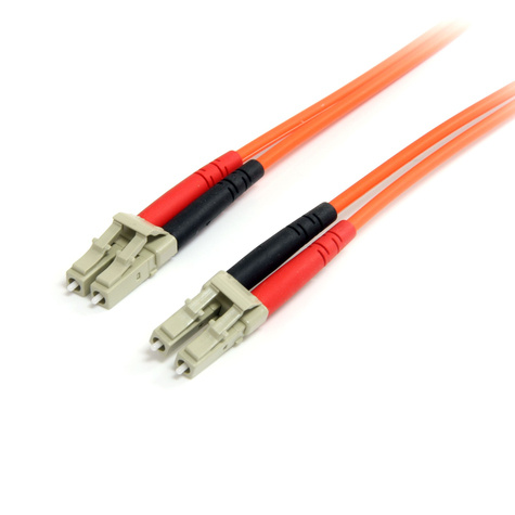 STARTECH 1m Fiber Optic Cable - Multimode Duplex 62.5/125 - LSZH - LC/LC - OM1 - LC to LC Fiber Patch Cable (FIBLCLC1)