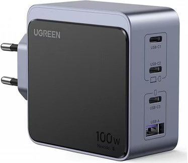 Ugreen Ugreen Nexode S 100W 4-Port GaN Fast Charger EU gray