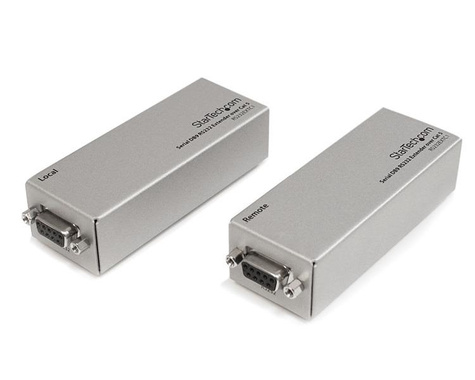 STARTECH Seriële DB9 RS232 Verlenger via Cat5 - tot 1000 meter - Seriële poortuitbreider - over CAT 5 - maximaal 1 km
