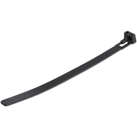STARTECH 15cm(6") Reusable Cable Ties, 7mm(1/4") wide, 35mm(1-3/8") Bundle Dia. 22kg(50lb) Tensile Strength