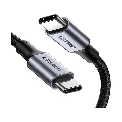 Ugreen Ugreen Ladekabel USB-C zu USB-C 100W Braided schwarz 2m