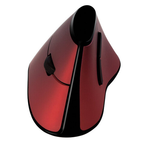 LogiLink Logilink Ergonomisch Vertikaal Optical USB Rood Wireless