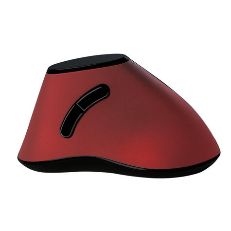 LogiLink Logilink Ergonomisch Vertikaal Optical USB Rood Wireless