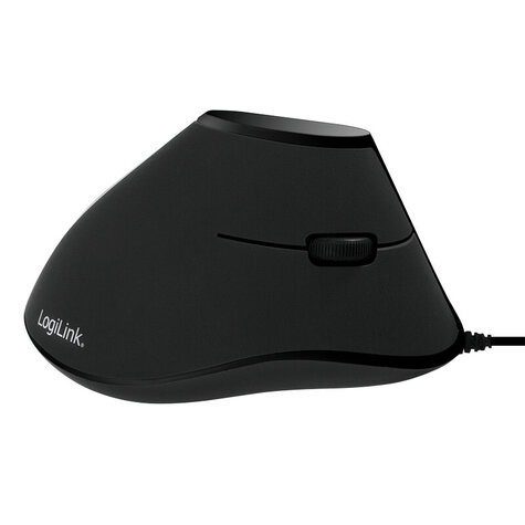 LogiLink Logilink Ergonomisch Vertikaal Optical USB Zwart Retail