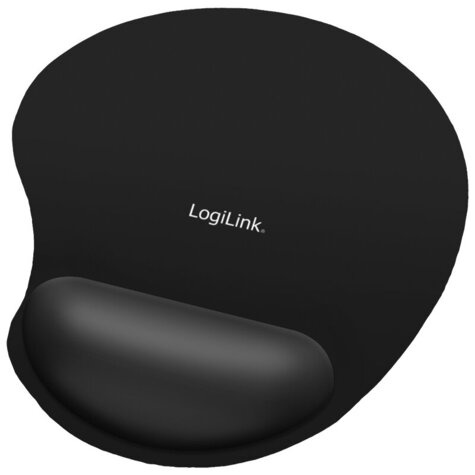 LogiLink Mousepad Wristpad Zwart