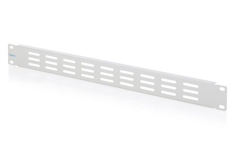 DIGITUS DIGITUS 1U dummy deksel met ventilatierooster grijs (RAL 7035)