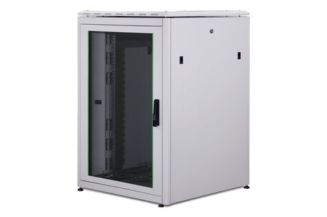 DIGITUS DIGITUS 22U netwerkbehuizing, Uniek 1164x800x800 mm, kleur grijs (RAL 7035)