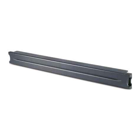 APC Blanking Panel Airflow 1HE zwart 10 stuks