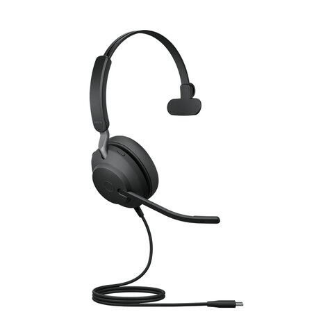 Jabra Evolve2 40 SE, USB-C, UC Mono, Ext. Cord