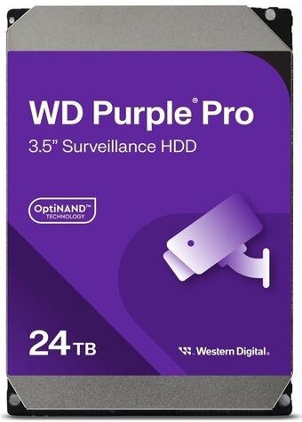 Western Digital Western Digital HDD Purple Pro 24TB 3.5 SATA 6GBs 512MB