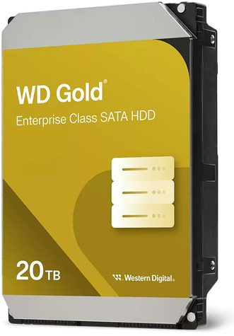 Western Digital Western Digital Gold 20TB HDD SATA 6Gb/s Enterprise 8.89cm 3.5Zoll 512MB cache