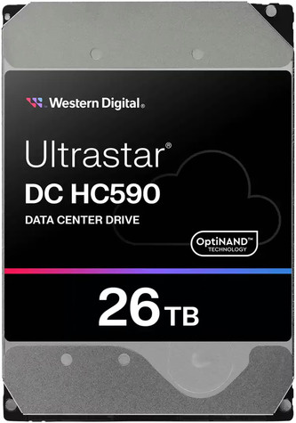 Western Digital DC HC590 26TB 512MB SAS 512E SE P3