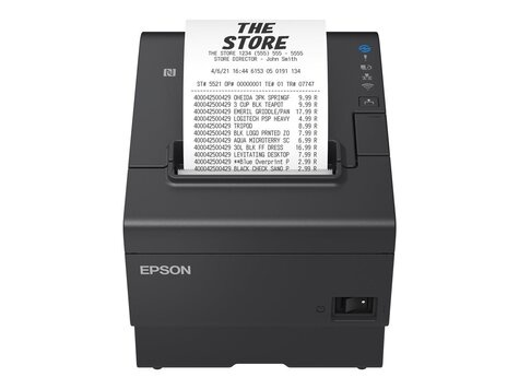 Epson Epson TM-T88VII (132) - 180 x 180 DPI - Wired & Wireless Thermal POS printer - Black