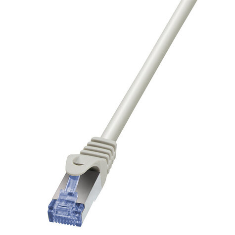 LogiLink RJ45 1.00m Grijs Cat6A S/FTP