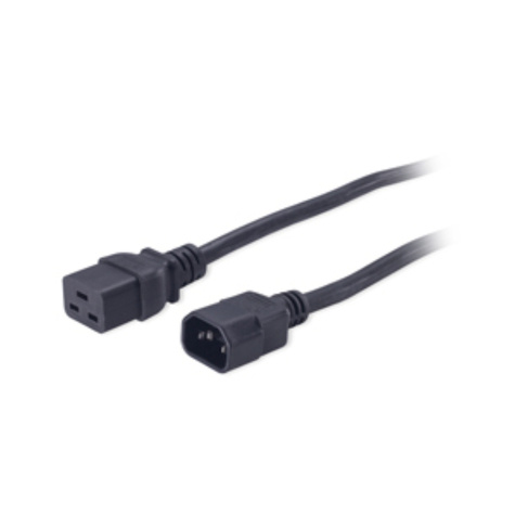 APC Voedingskabel - IEC 60320 C19 naar IEC 60320 C14 - 2 m - zwart