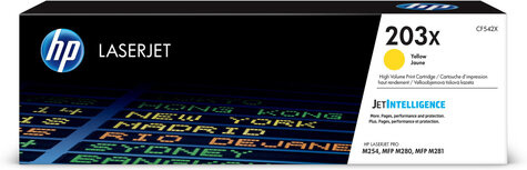 HPE HPE No.203X Geel 2.500 pagina`s (Origineel) CF542X