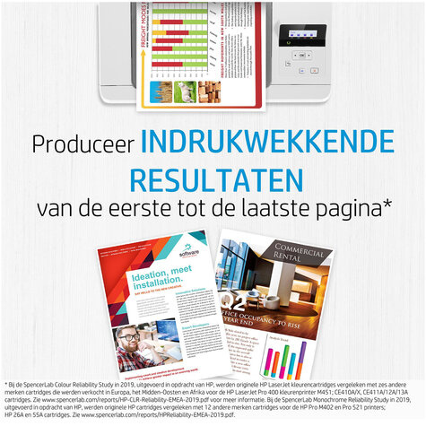 HPE No.203X Geel 2.500 pagina`s (Origineel) CF542X