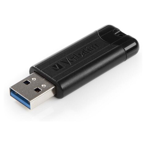 Verbatim USB-Stick  16GB Verbatim 3.2 Pin Stripe Black retail