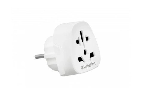 Verbatim World to Europe Travel Adapter Plug WTEU-02