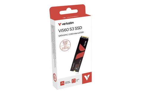 Verbatim Verbatim SSD 512GB Verbatim Vi560 (2280)     M.2 SATAIII intern retail