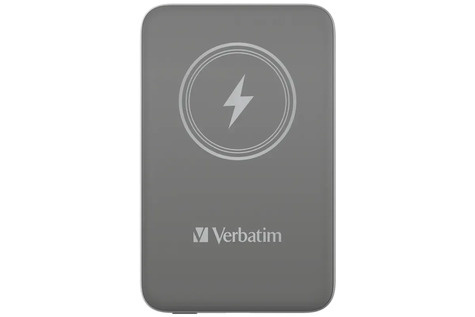 Verbatim Charge´n´Go Magnetic Wireless Power Bank 10000 Grey