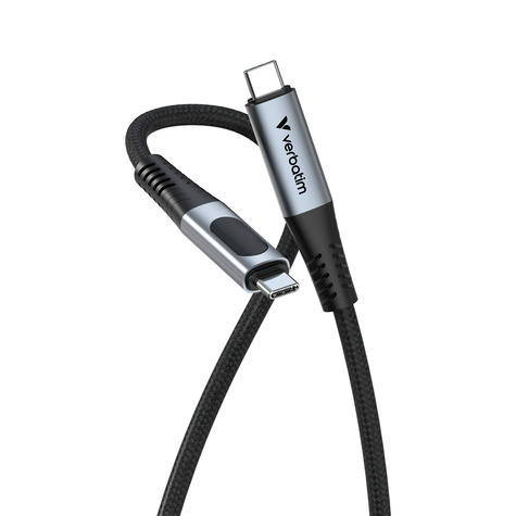 Verbatim Verbatim Sync & Charge USB-C to USB-C 240W Display 120cm