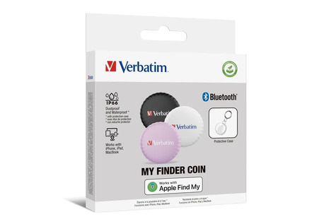 Verbatim MYFC-03BWP My Finder Coin Bluetooth 3 pack B/W/P