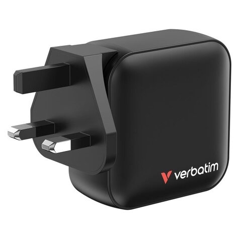 Verbatim Mini GaN Ladegert 100W 4 Port US/EU/UK ADP