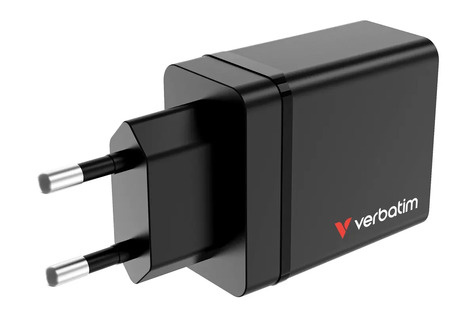 Verbatim CHR-30EU2 USB Charger 30W with 2 x USB-A 10W Black