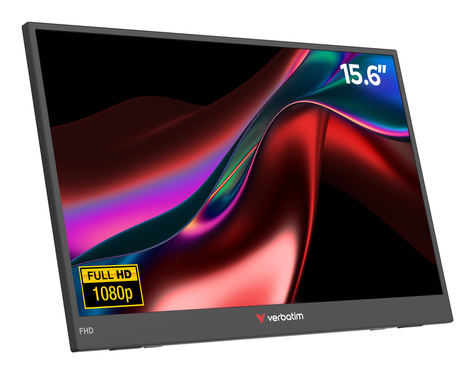Verbatim Portable Monitor 15,6" Full HD Monitor Light