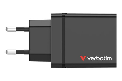 Verbatim CHR-30EU2 USB Charger 30W with 2 x USB-A 10W Black