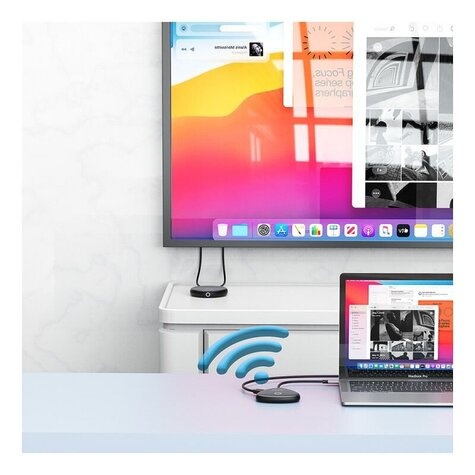 Verbatim Share My Screen USB-C Wireless Displ. Ad. 4K/Hub 32147