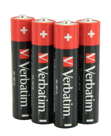 Verbatim Batterie AAA Verbatim Alkalibatterien 10er Pack extern retail