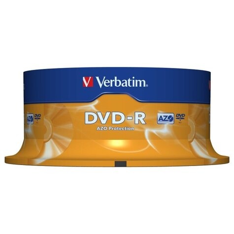 Verbatim - DVD-R x 25 - 4.7 GB - storage media