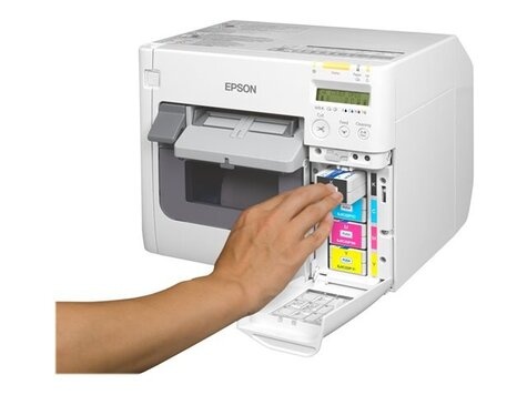 Epson TM C3500 - Label Printer - Colour - Ink-jet
