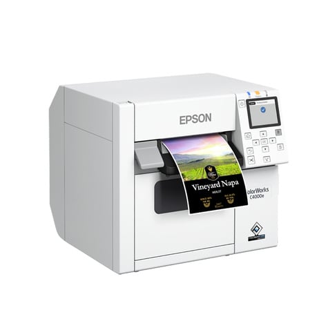 Epson CW C4000e - Label Printer - Mat Colour - Ink-jet