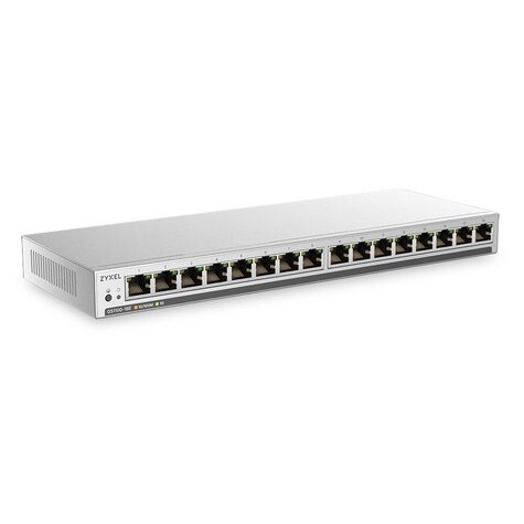 ZyXel 16 Port PoE+ 135W Gigabit Unmanaged Switch, Slimline