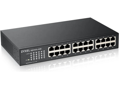 ZyXel GS1100-24ES m. DIP Selektor 24-Port 1Gbps Switch