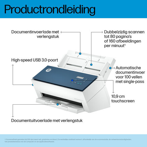 HP ScanJet Enterprise Flow 9000 s1 Scanner