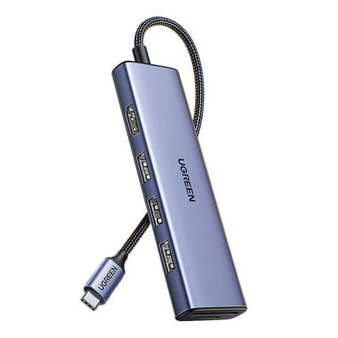 Ugreen CM511 6-in-1 USB-C Hub 1x HDMI 3x USB-A 1x TF/SD