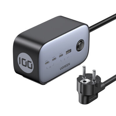 Ugreen DigiNest Cube Power Strip (3 AC outlets + 65W 2A2C)