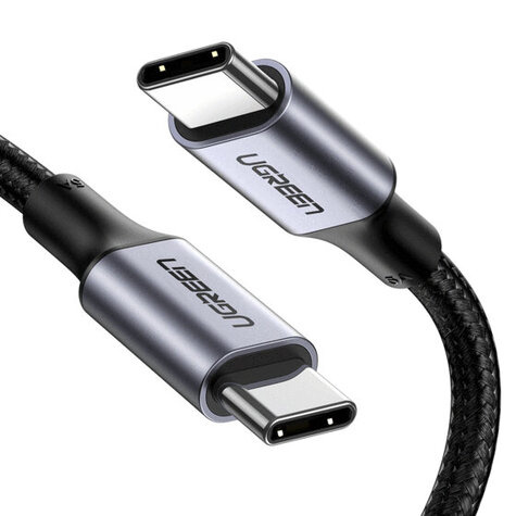 Ugreen Ladekabel USB-C zu USB-C 100W Braided schwarz 2m