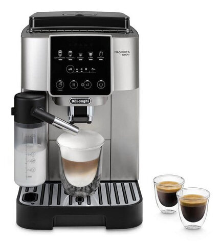 DeLonghi Magnifica Start Milk ECAM220.80. SB (zilver/zwart)