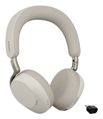 Jabra Evolve3 75 UC + Link 390c warm grey