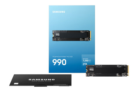 Samsung SSD   2TB  M.2  PCI-E   NVMe Gen4 990 Basic retail