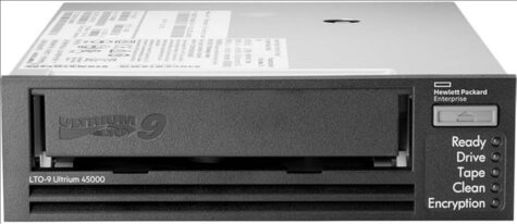 HPE Storage LTO-9 Ultrium Rack Mount Tape Drive 5x LTO-9 45TB Data Cartridges